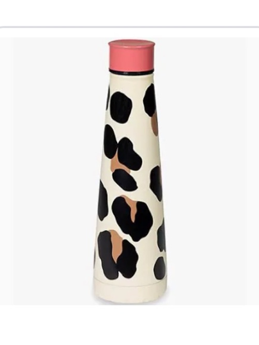 Kate Spade Forest Feline Stainless Steel Water Bottle